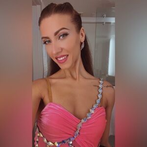 Pink Smooth and Rhythm dress 
Size: S